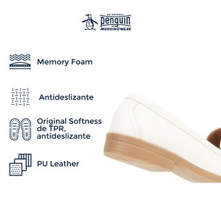Foto 5 | Mocasín Original Penguin Style Ebba Hueso Para Mujer