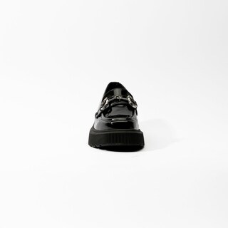 Foto 5 | Mocasines Loafer Plataforma 4cm Para Mujer Walki Isabela Negro