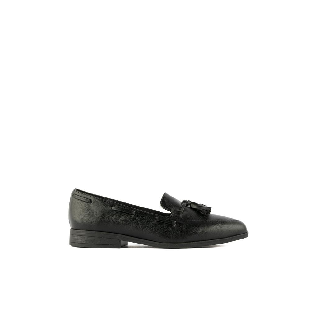 Foto 2 pulgar | Mocasines Loafer Moda Flat Clásicopara Mujer Walki Michele Negro