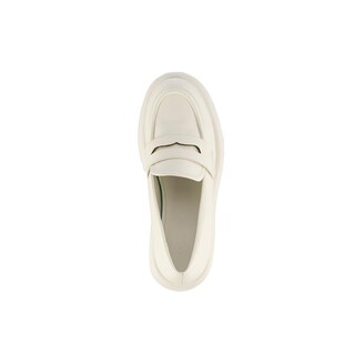 Foto 5 | Mocasines Loafer Moda Plataforma 11cm De Mujer Walki Gianna Blanco