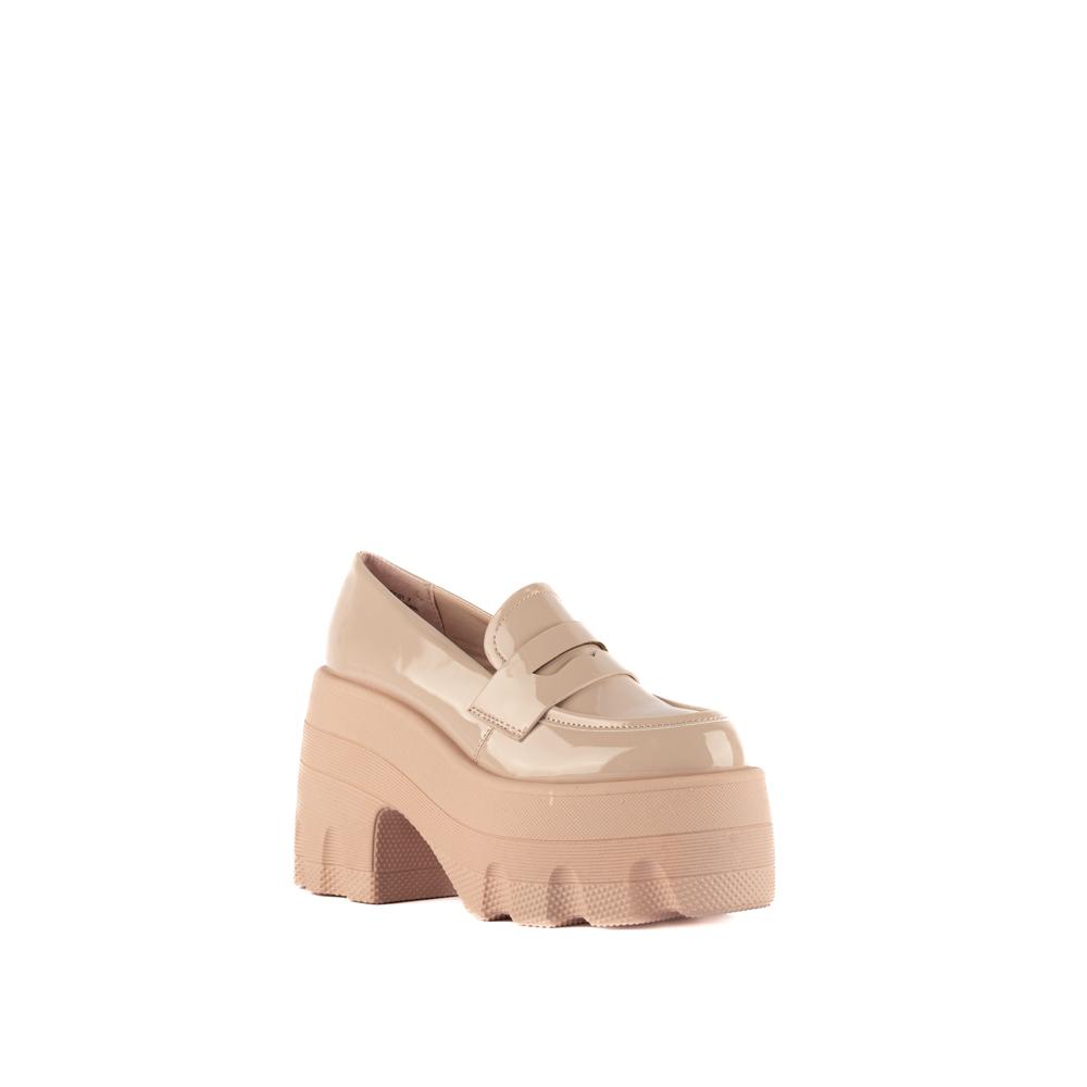 Foto 3 pulgar | Mocasines Loafer Moda Plataforma 11cm De Mujer Walki Gianna Rosa