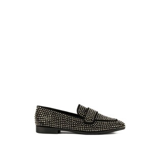 Foto 1 | Mocasines Loafer Moda Flat Brillos Para Mujer Walki Valeria Negro