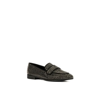 Foto 3 | Mocasines Loafer Moda Flat Brillos Para Mujer Walki Valeria Negro