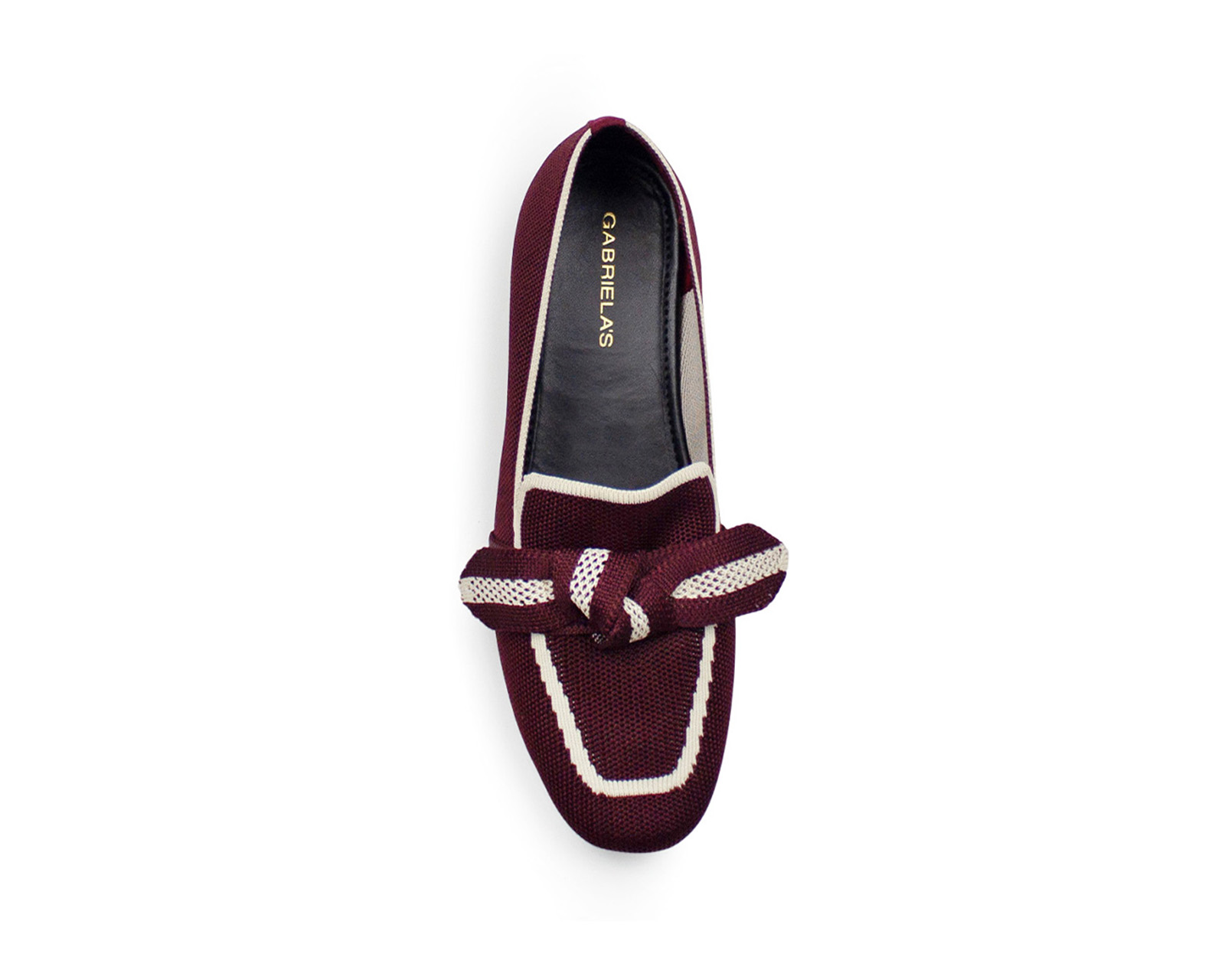 Foto 4 pulgar | Mocasin Color Vino Nudo Material Sintetico