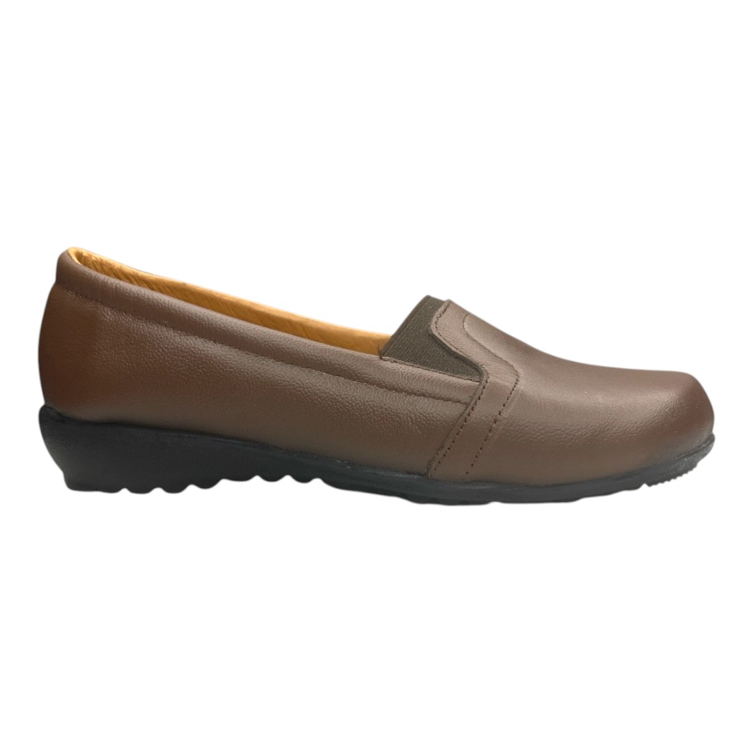 Foto 2 pulgar | Zapatos Las Cuatas Zapaterías Café para Mujer