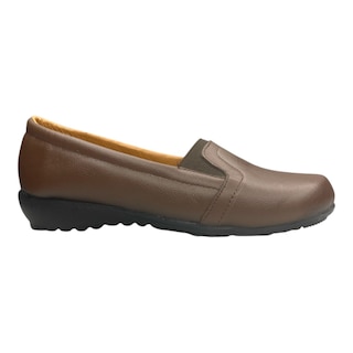 Foto 1 | Zapatos Las Cuatas Zapaterías Café para Mujer