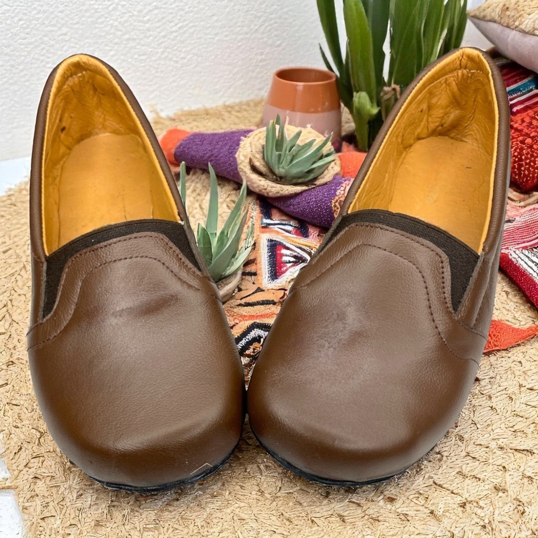 Foto 5 pulgar | Zapatos Las Cuatas Zapaterías Café para Mujer