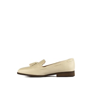 Foto 3 | Mocasines Loafer Plataforma 2cm Para Mujer Walki Michelle Beige