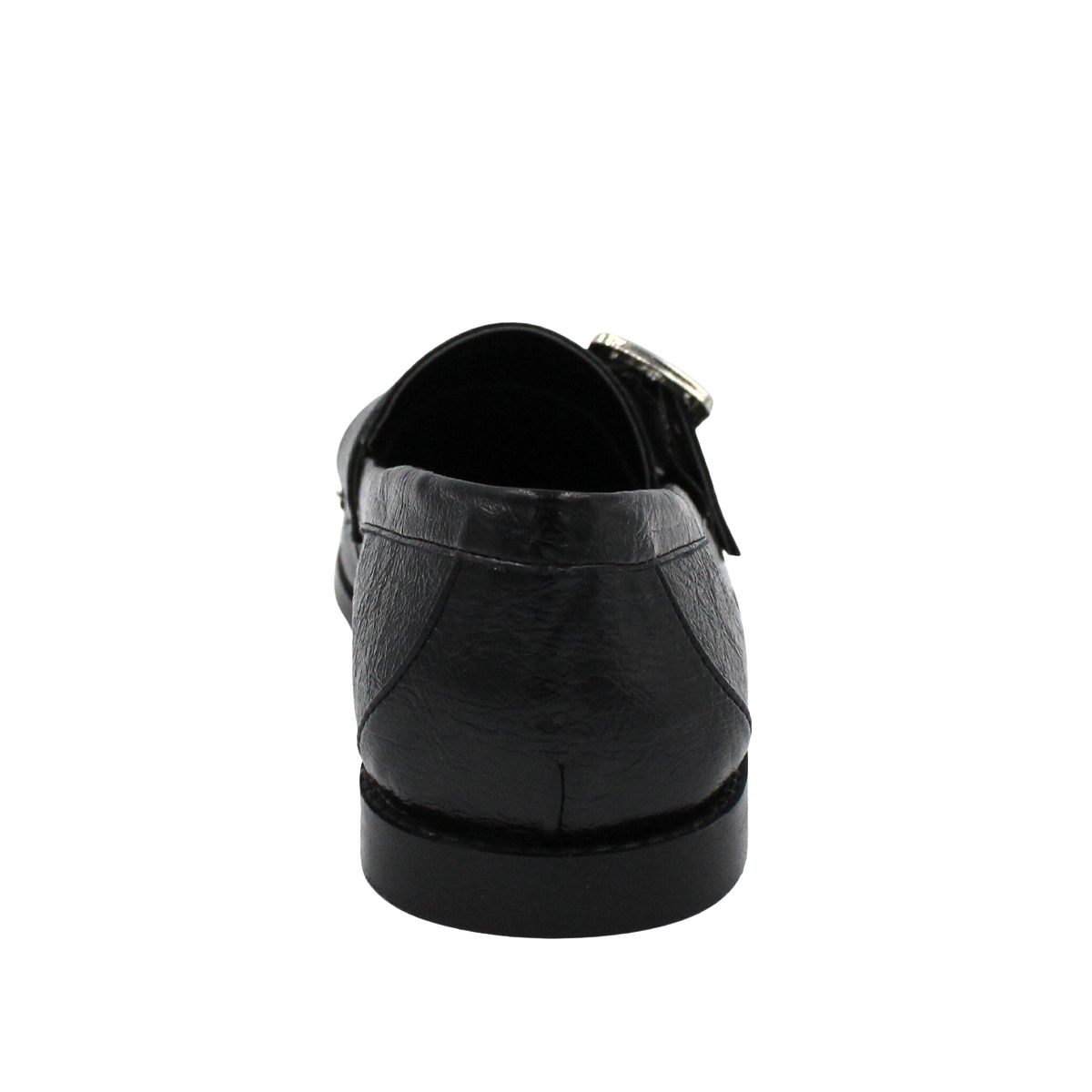 Foto 6 pulgar | Mocasín Loafer Para Dama Con Hebilla Metálica Grande Elena