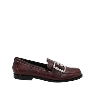 Foto 1 | Mocasín Loafer Para Dama Con Hebilla Metálica Grande Elena