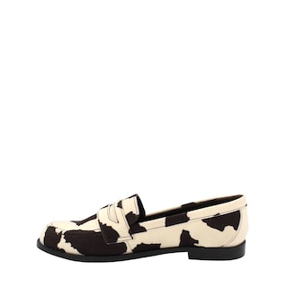 Foto 4 | Mocasín Loafer Para Dama Con Estampado De Vaca Natalia