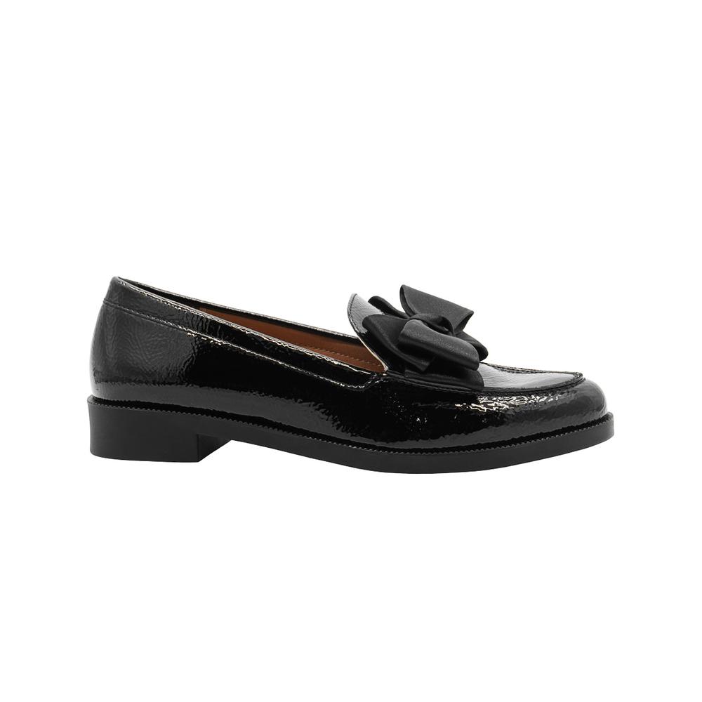 Foto 3 | Mocasin Para Mujer Salamandra  Color Charol Negro 22-26 Negro