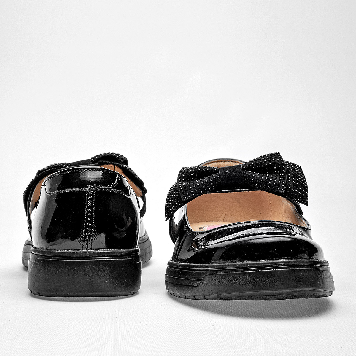 Foto 5 pulgar | Yuyin Zapatos Para Mujer Negro Charol