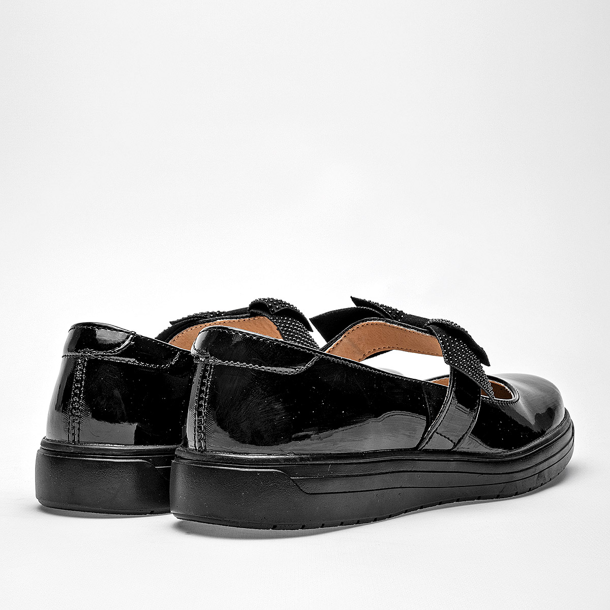 Foto 6 pulgar | Yuyin Zapatos Para Mujer Negro Charol