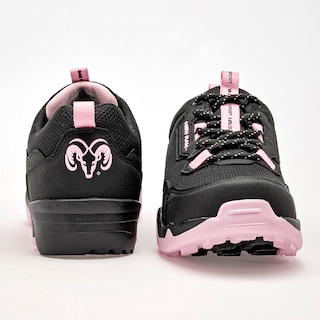 Foto 4 | Ram Zapato Para Hacer Hiking Para Mujer Negro Rosa
