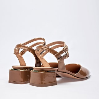 Foto 5 | Pravia Zapatos Para Mujer Camel