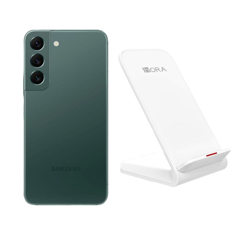 Celular Samsung S22 Plus 128gb color Verde Reacondicionado + Base Cargador