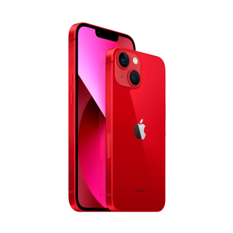 Foto 2 | Celular iPhone 13 128gb color Rojo Reacondicionado + Bastón Bluetooth