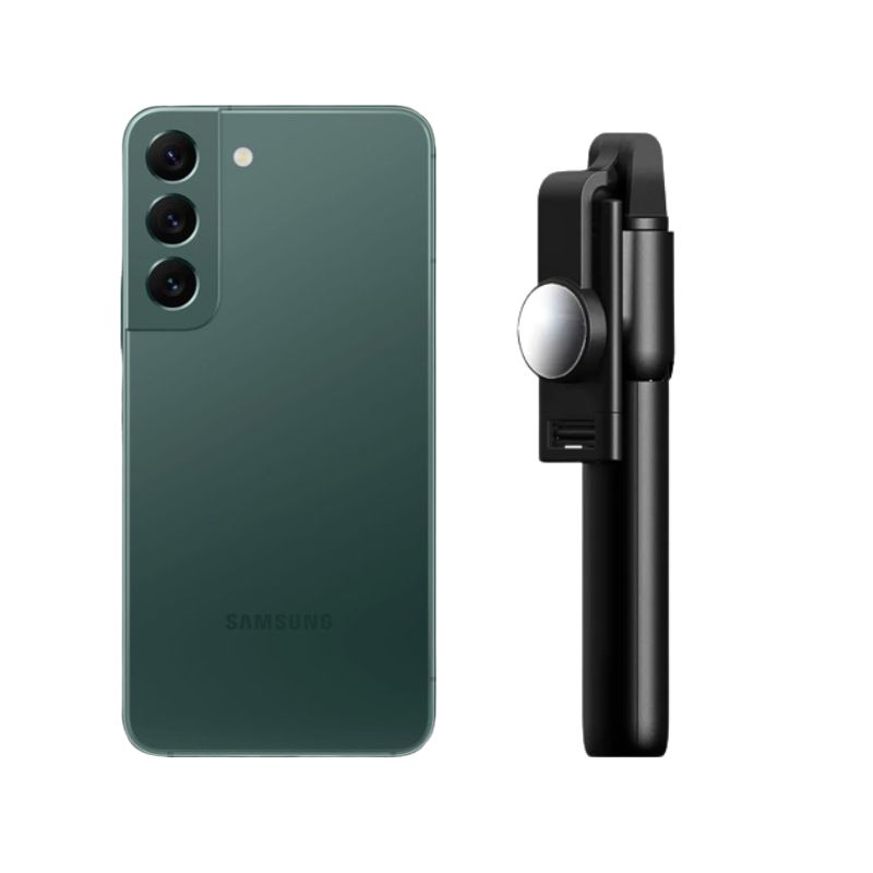 Celular Samsung S22 128 GB Verde Reacondicionado + Bastón Bluetooth