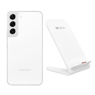 Foto 1 | Celular Samsung S22 Plus 128gb Blanco Reacondicionado + Base Cargador