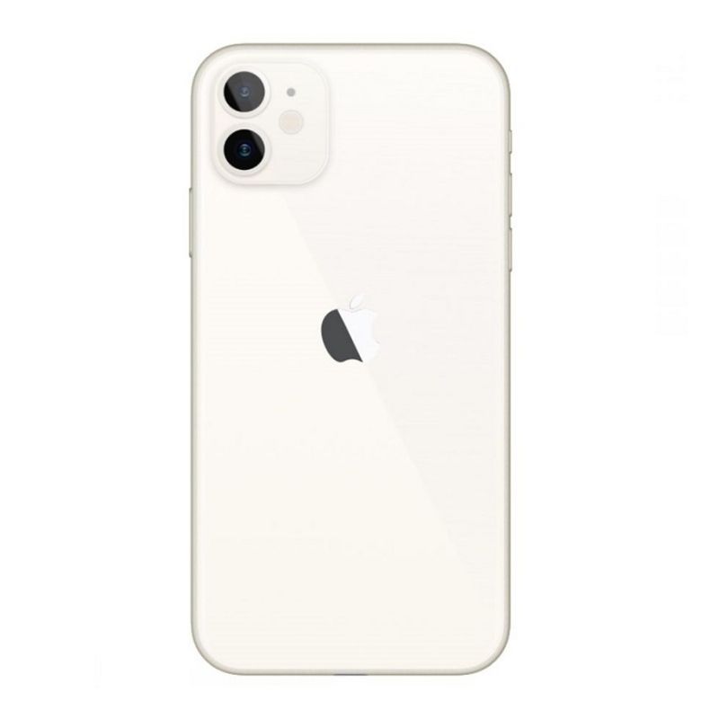 Foto 2 | Celular iPhone 11 64gb color Blanco Reacondicionado + Base Cargador