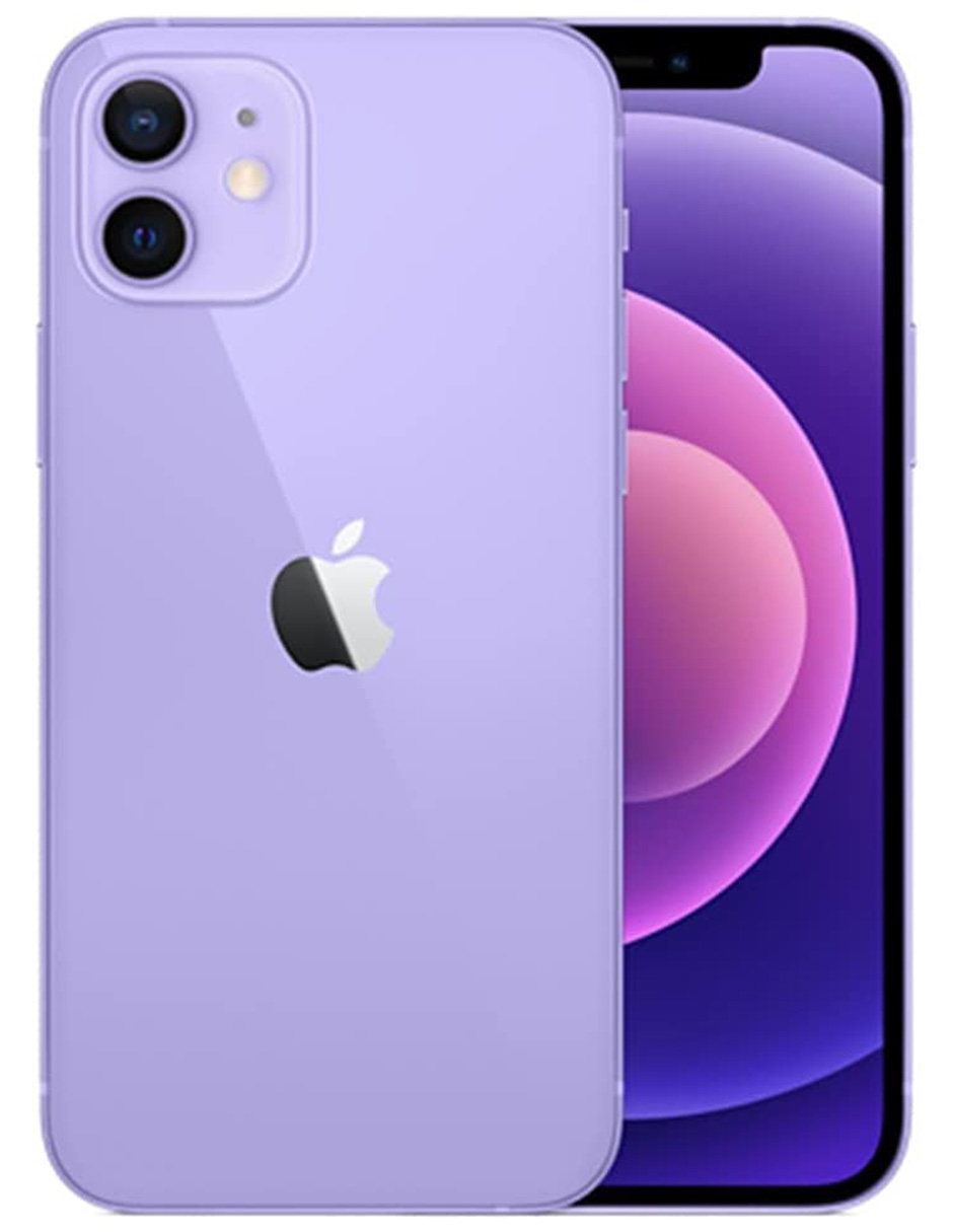 Foto 3 pulgar | Celular Apple iPhone 12 64 GB Morado Reacondicionado Certificado Grado A+