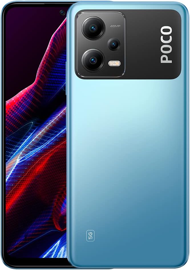 Celular Xiaomi Poco X5 color Azul Reacondicionado