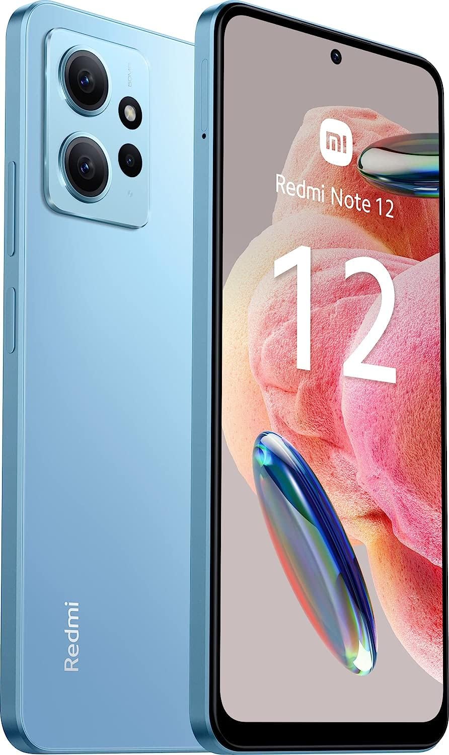 Foto 2 | Celular Xiaomi Redmi Note 12 Ice color Azul Reacondicionado Grado A