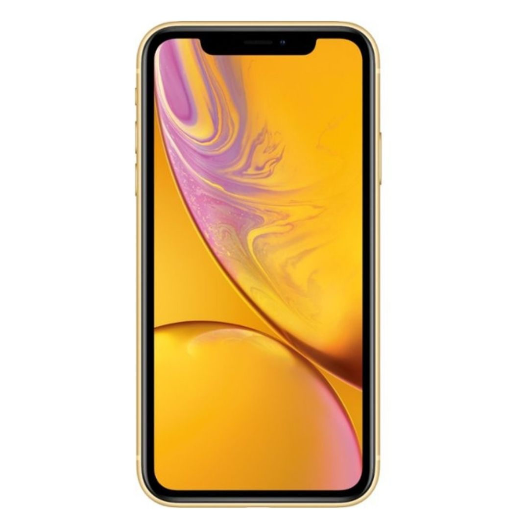 Foto 2 | Celular iPhone Xr  64gb Amarillo Reacondicionado + Bastón Bluetooth