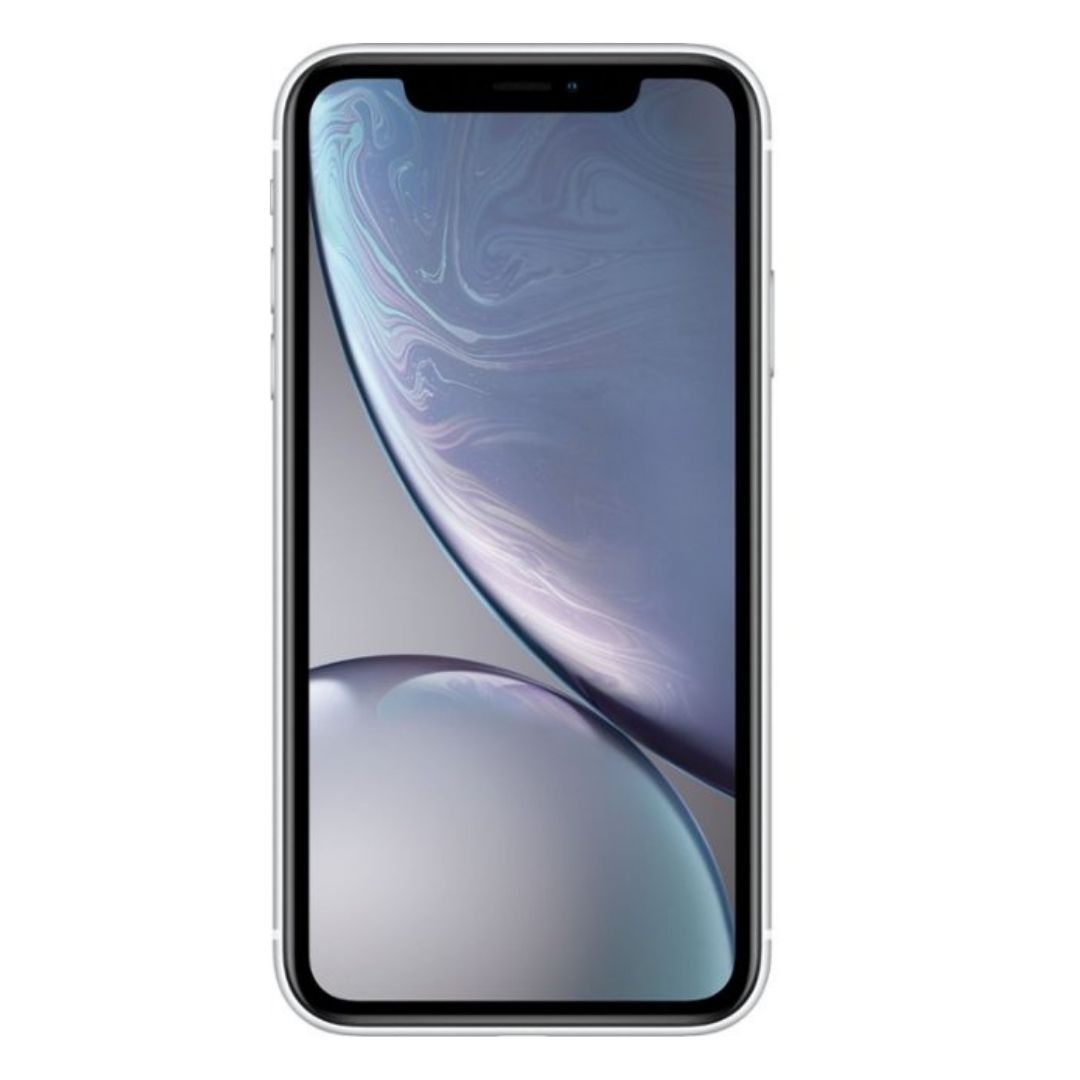 Foto 2 | Celular iPhone Xr 64gb Blanco Reacondicionado + Bastón Bluetooth