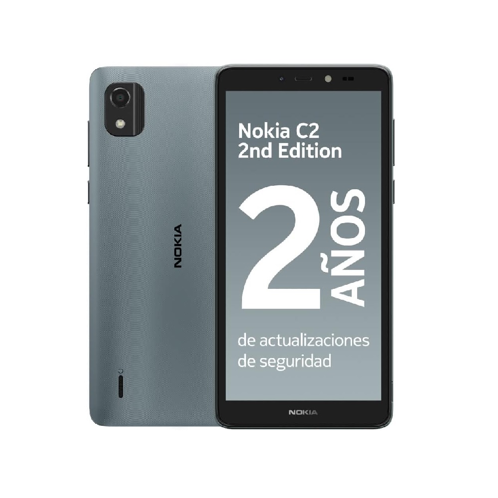 Foto 1 | Celular Nokia C2 2E Dual Sim color Gris Reacondicionado