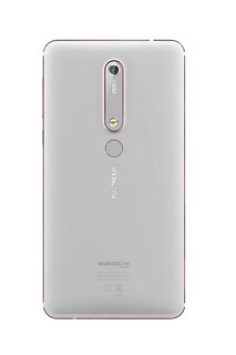 Foto 1 | Celular Nokia 6.1 Android 9.0 color Blanco Reacondicionado