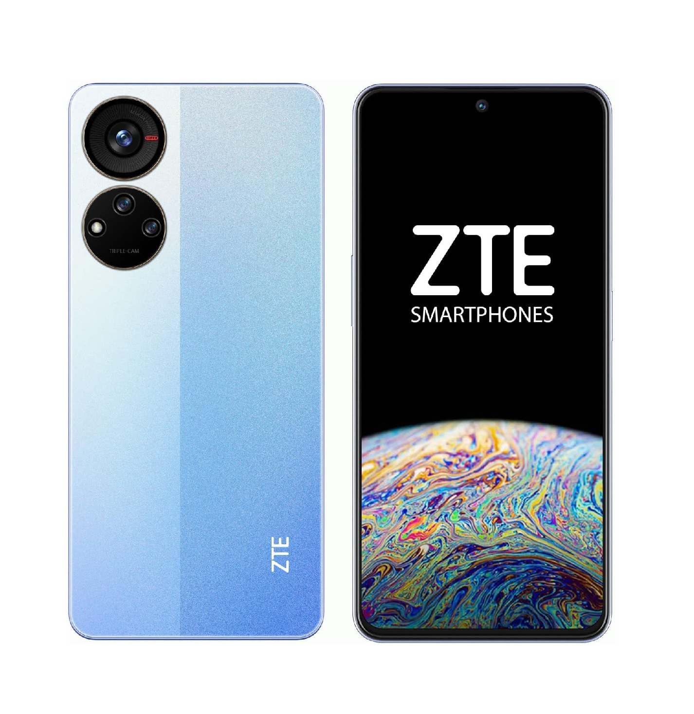 Foto 1 | Celular Zte Axon 40 SE color Azul Reacondicionado