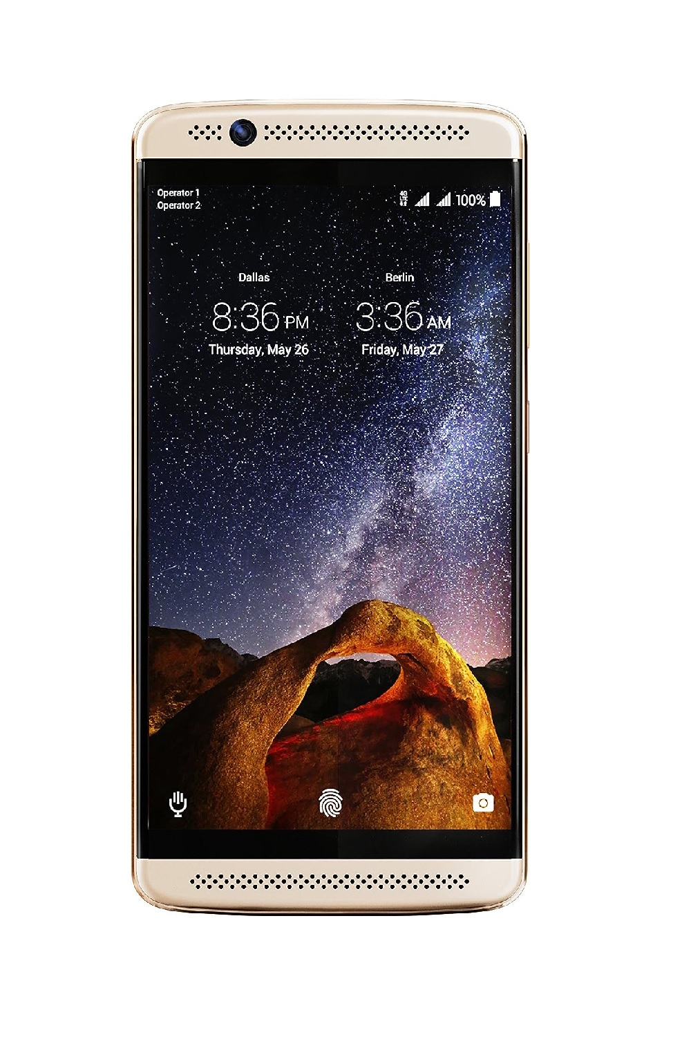 Celular Zte Axon 7 color Dorado Reacondicionado