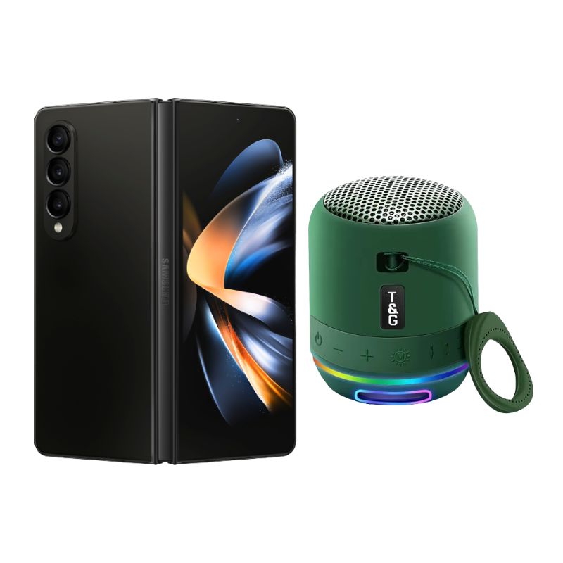 Celular Samsung Galaxy Z Fold 4 256gb Negro Reacondicionado + Mini Bocina