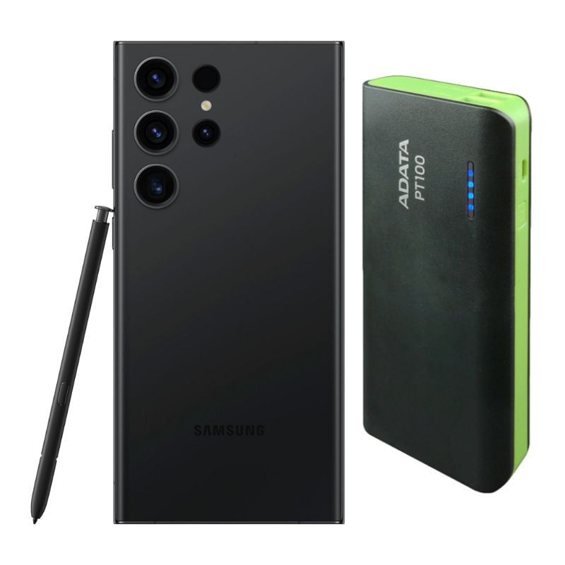 Foto 2 pulgar | Celular Samsung Galaxy S23 Ultra 512gb Negro Reacondicionado + Power Bank 10,000mah