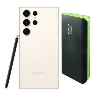 Foto 1 | Celular Samsung Galaxy S23 Ultra 512GB Beige Reacondicionado + Power Bank 10,000 Mah