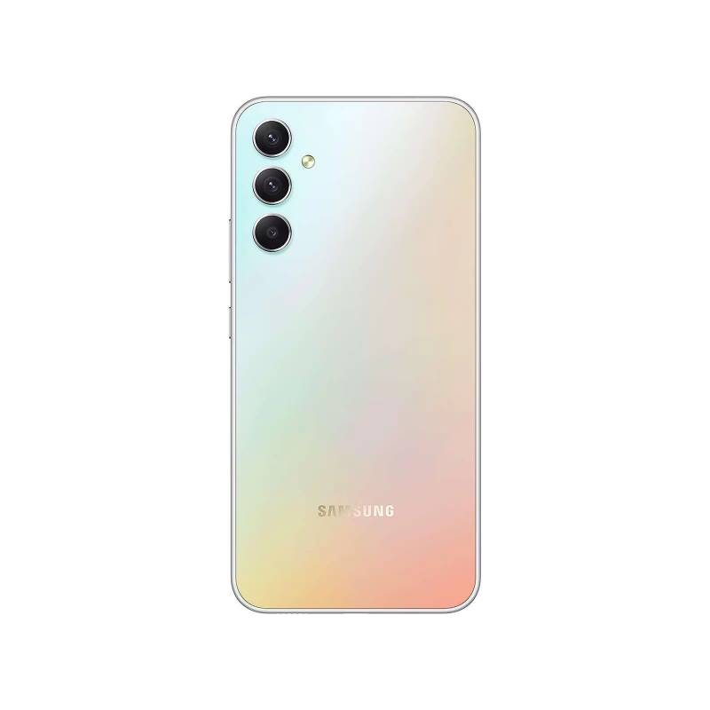 Foto 3 pulgar | Celular Samsung A34 6/128gb 5g Plata Impresionante Reacondicionado