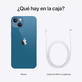 Foto 2 | Celular Apple iPhone 13 256 gb Oled Retina Xdr 6.1'' Azul Reacondicionado