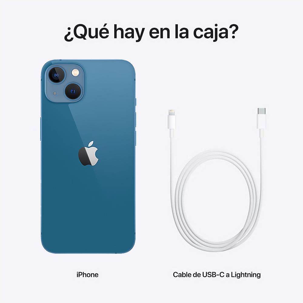 Foto 3 pulgar | Celular Apple iPhone 13 128 gb Oled Retina Xdr 6.1'' Azul Reacondicionado