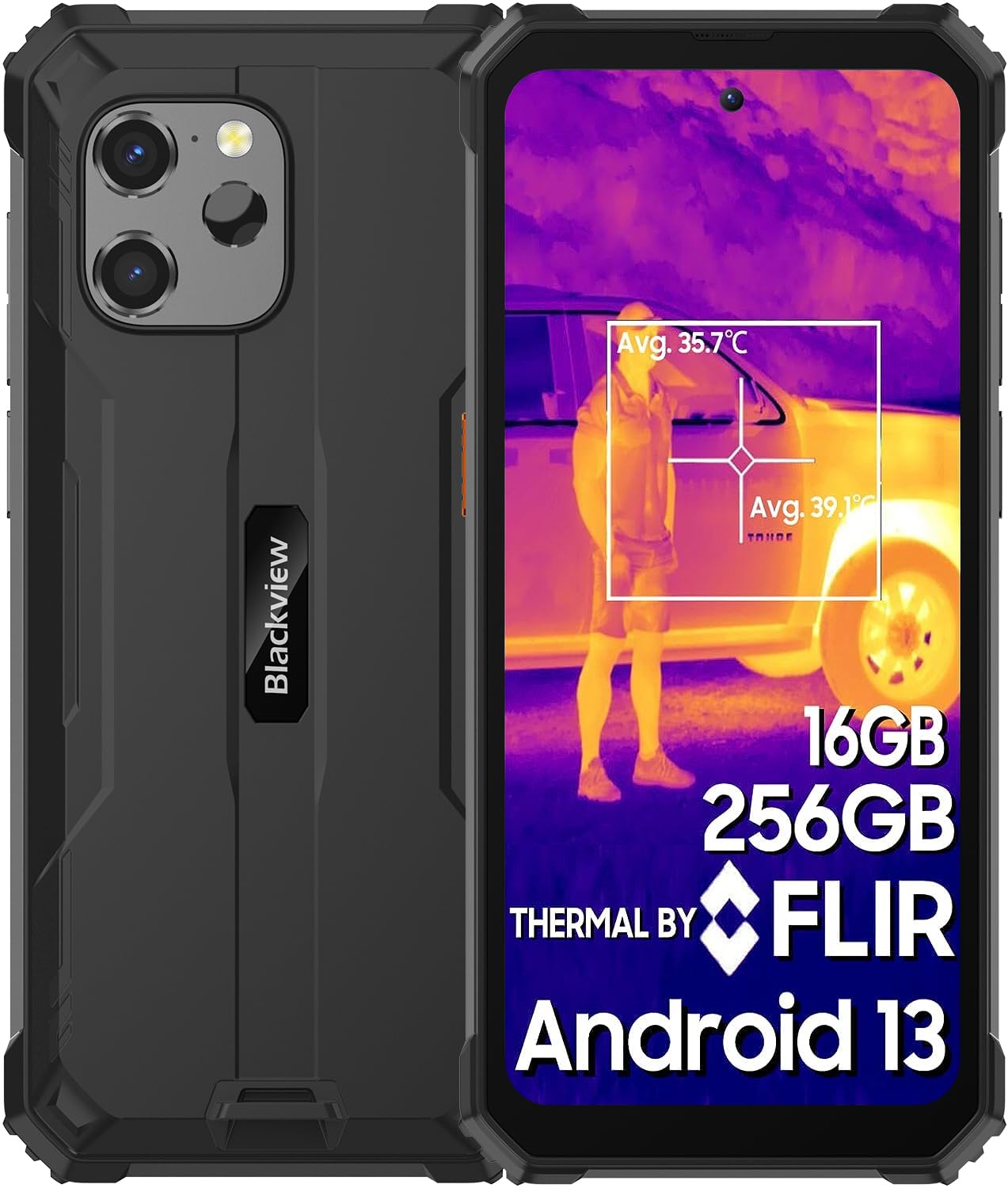 Foto 2 pulgar | Venta Internacional - Smartphone Robusto Blackview Bv8900 con Imagen Térmica C De Flir