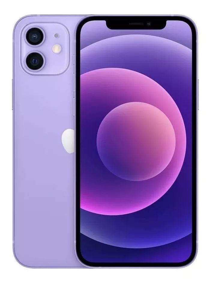 Apple Iphone 12 64 Gb Morado Reacondicionado