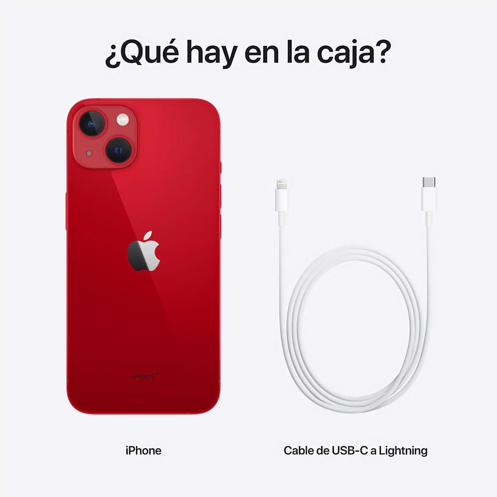 Foto 3 pulgar | Celular Apple iPhone 13 128gb Oled Retina Xdr 6.1'' Rojo Reacondicionado