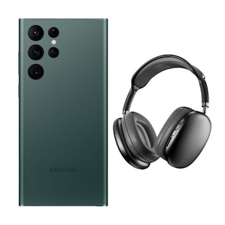 Foto 1 | Samsung S22 Ultra 512gb Verde Reacondicionado + Diadema Genérica