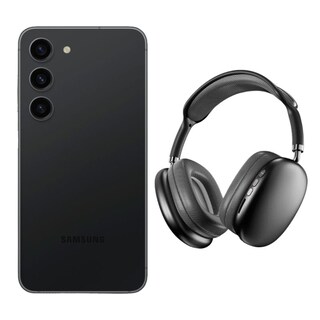 Foto 1 | Samsung S23 128gb Negro Reacondicionado + Diadema Genérica