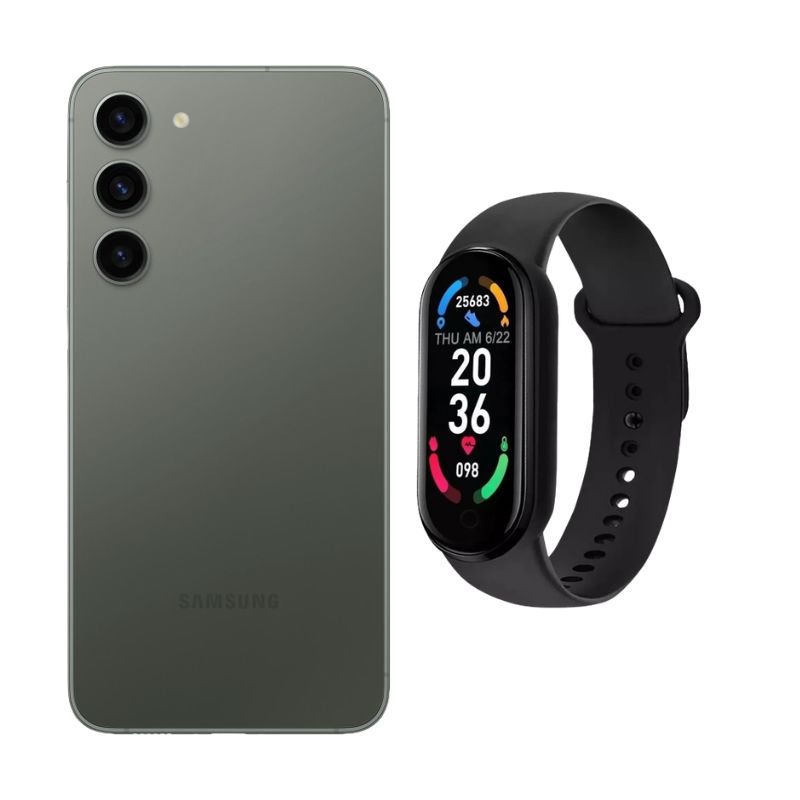 Foto 1 | Samsung S23 128gb Verde Reacondicionado + Brasalete Genérico