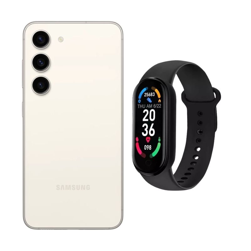 Foto 2 pulgar | Samsung S23 128gb Beige Reacondicionado + Brasalete Genérico