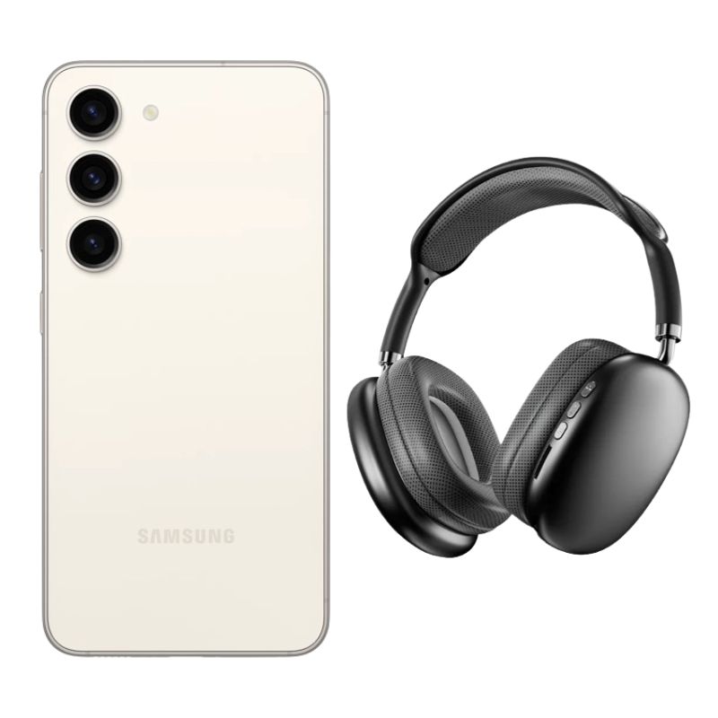 Foto 2 pulgar | Samsung S23 128gb Beige Reacondicionado + Diadema Genérica