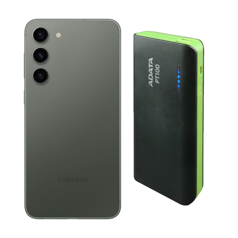 Foto 2 pulgar | Samsung S23 128gb Verde Reacondicionado + Power Bank 10,000mah