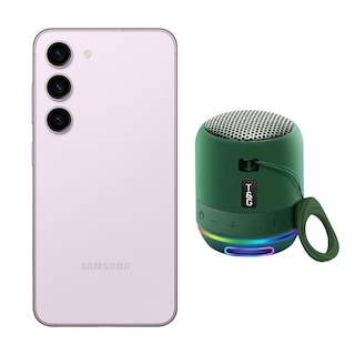 Foto 1 | Samsung S23 128gb Lila Reacondicionado + Mini Bocina